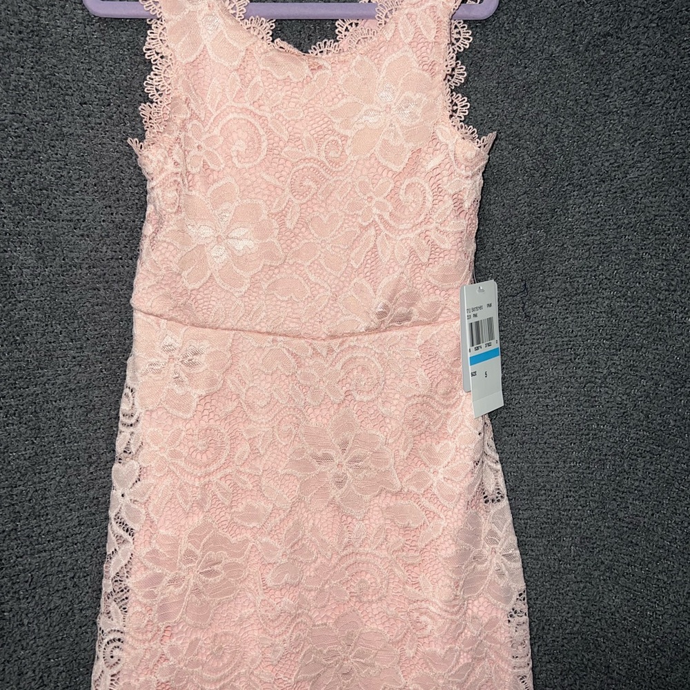 Brand new girls pink dress